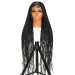 36" knotless braids