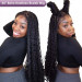 36 Inch Triangle Top Goddess Braids Wig