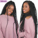 Boho Knotless Braided Wigs