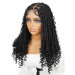 Bohemian box braids