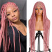 Pink Box Braided Wig