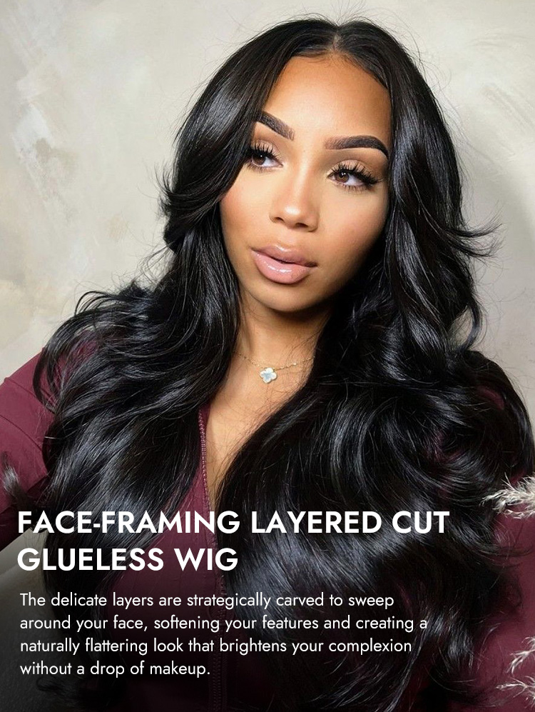 Layered Cut Body Wave Wig