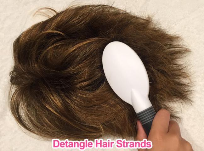 Detangle your strands Detangle your strands