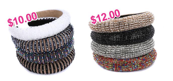 Diamond Headbands Diamond Headbands