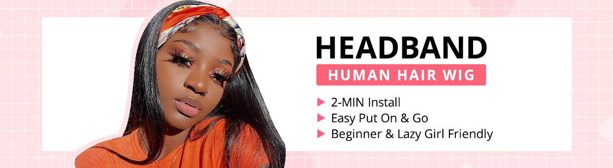 headband wig headband wig