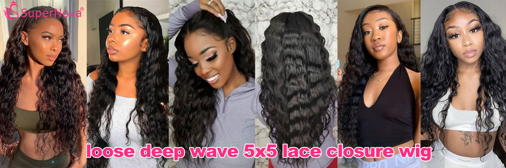 loose deep wave 5x5 lace closure wig loose deep wave 5x5 lace closure wig