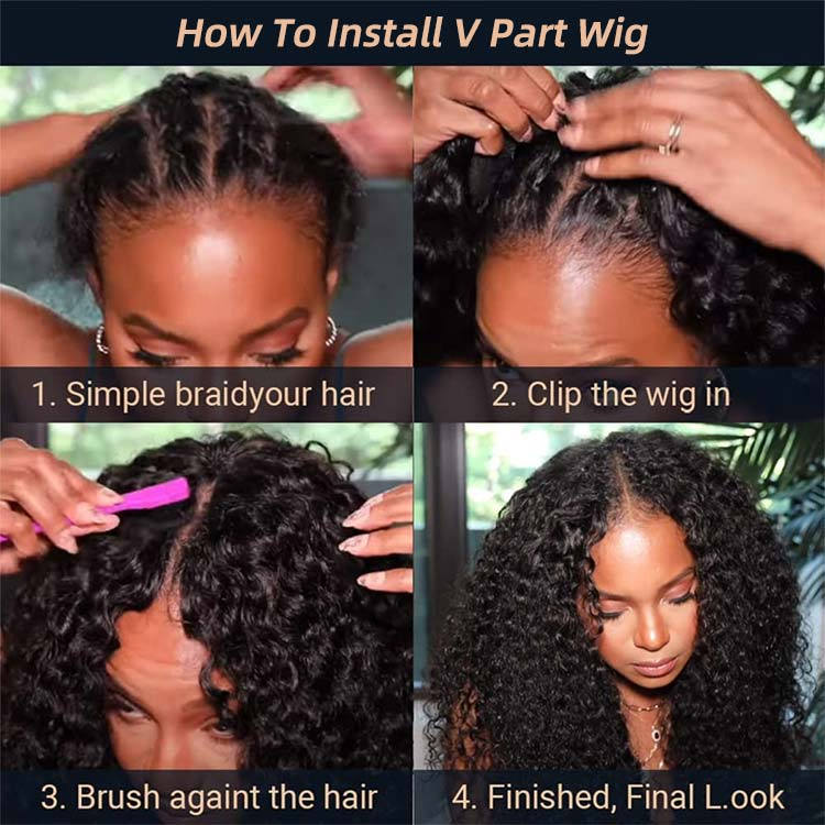 How To Choose The Suitable Wig, U Part Wig Or V Part Wig? How To Choose The Suitable Wig, U Part Wig Or V Part Wig?